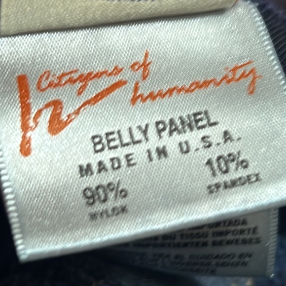 Citizens of Humanity Dark Wash Maternity Bootcut Jeans.  Size 30. - Picture 8 of 15